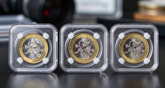 top airtight coin holders