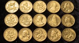 top asian gold coins 2026