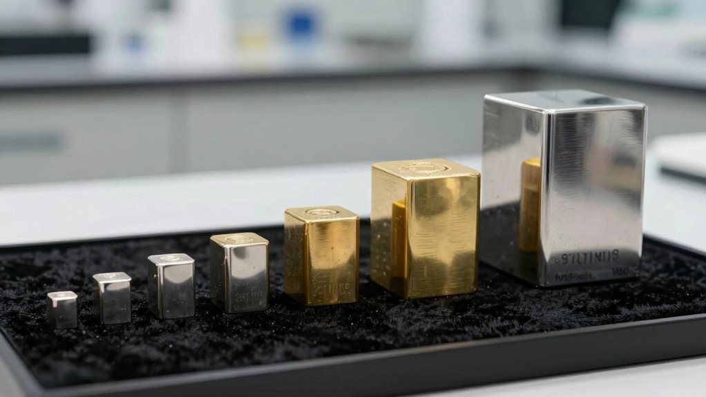 top bullion scale calibration weights