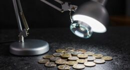 top coin inspection lamps
