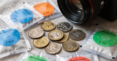 top coin silica gel packs