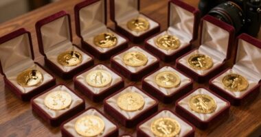 top gold coin gift sets