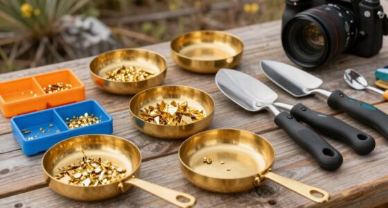 top gold prospecting pan kits