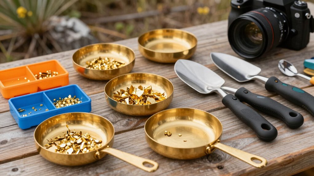 top gold prospecting pan kits