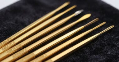 top gold testing needle list