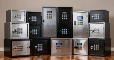 top home keypad safes