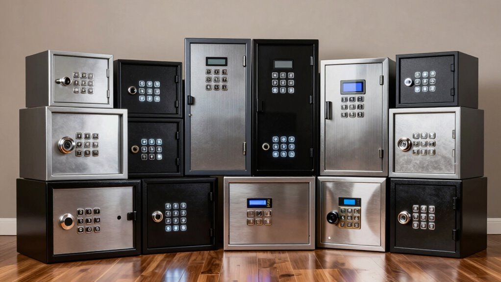 top home keypad safes