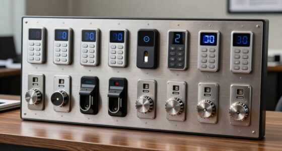 top key locking systems