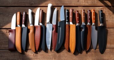 top kitchen knife sheaths