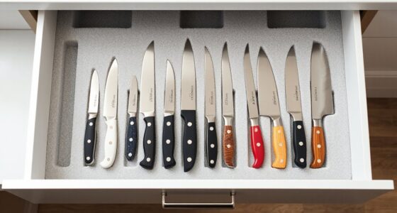 top knife drawer organizers