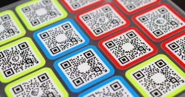 top qr code sticker picks