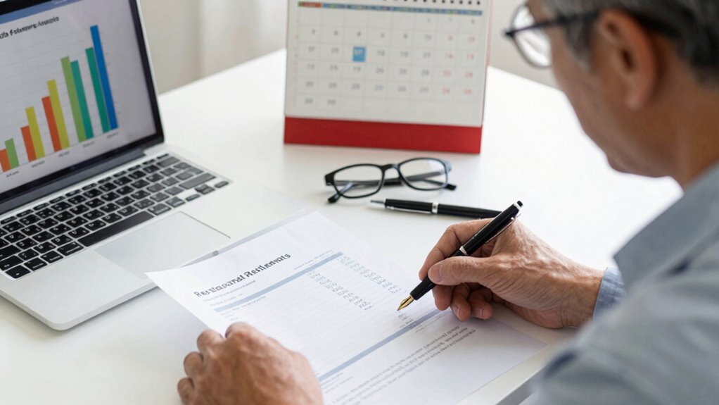 update estimates regularly