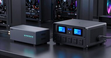 ups versus power station