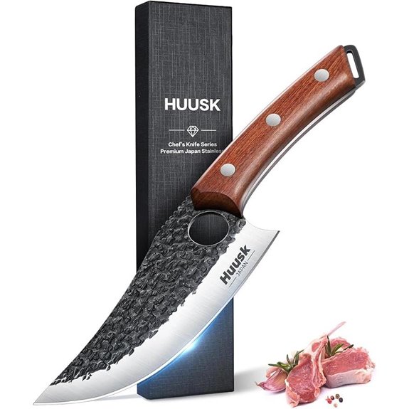 Huusk Viking Chef Knife with Ergonomic Handle