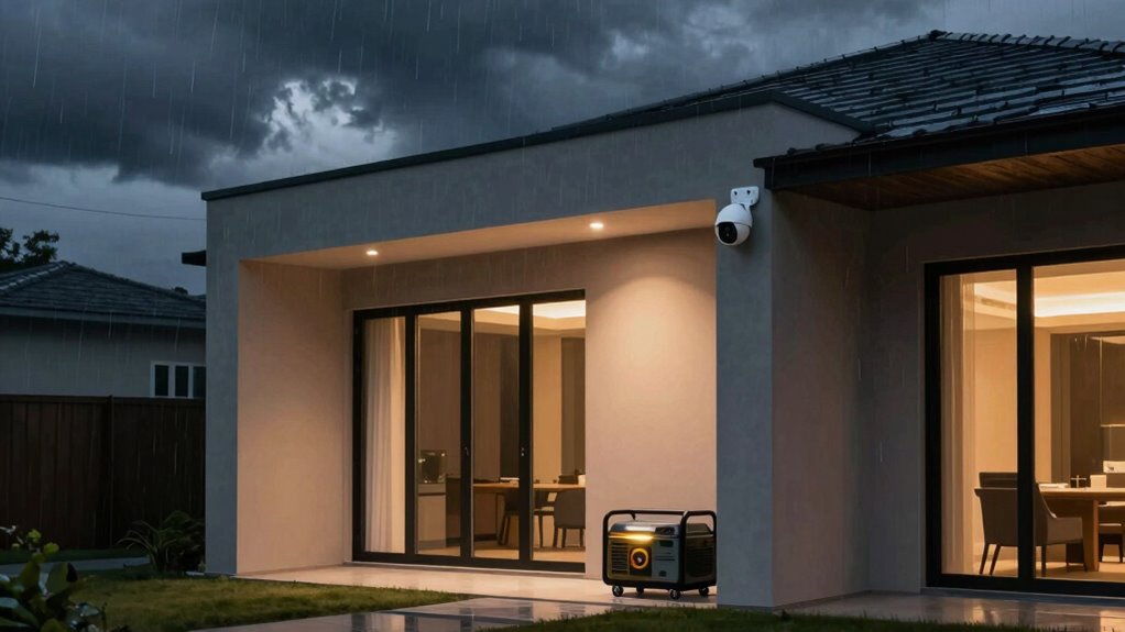 backup power ensures security