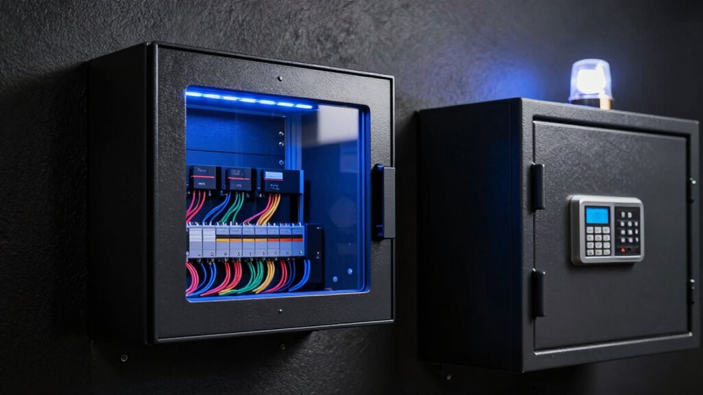 burglary and fire protection