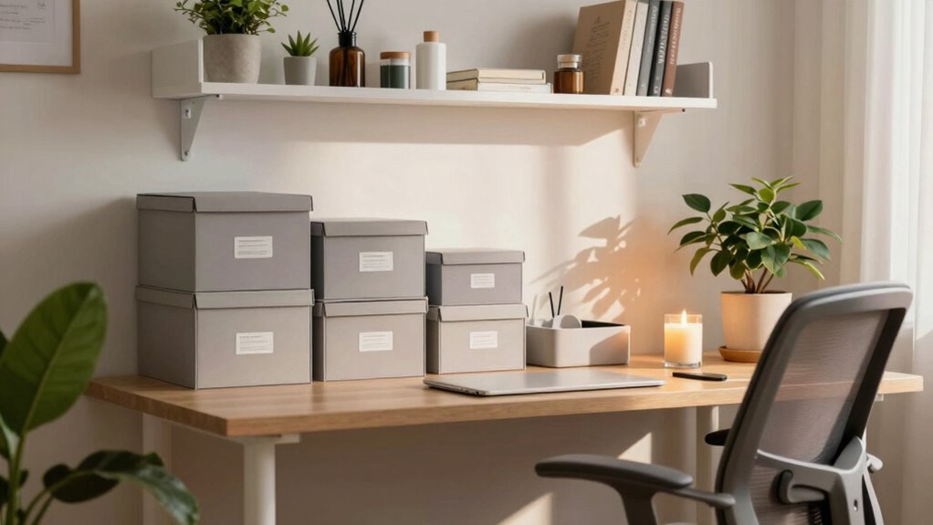 create calm organized sanctuary