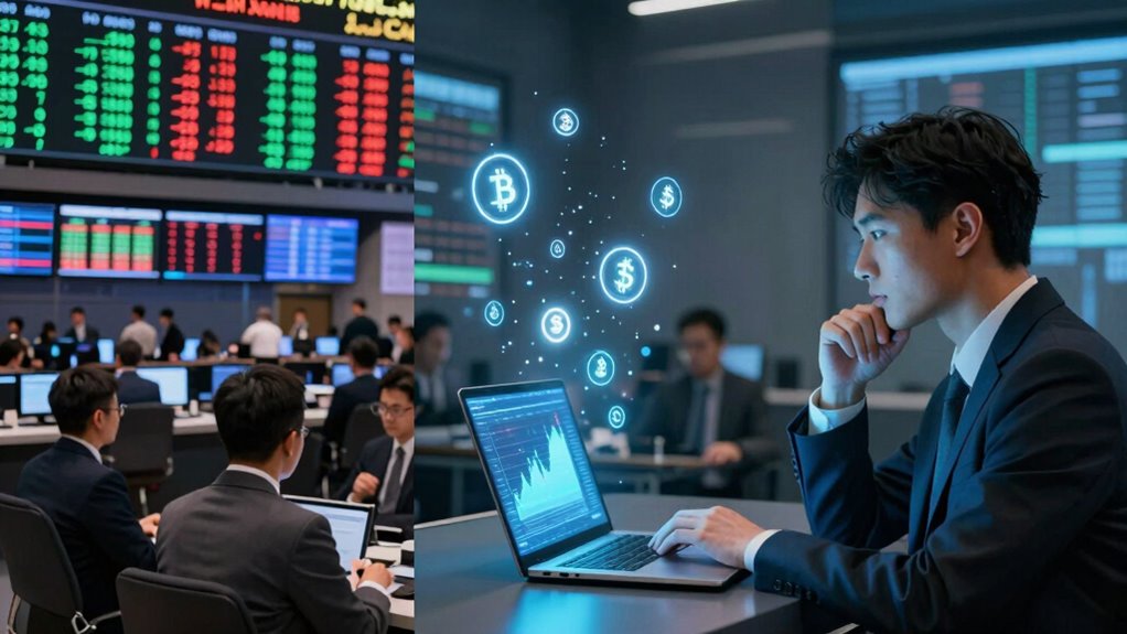 crypto vs traditional market dynamics