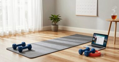 customized weekly fitness schedule