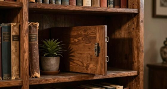 hidden but secure location