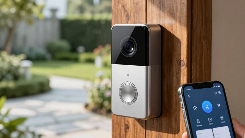 optimal video doorbell placement