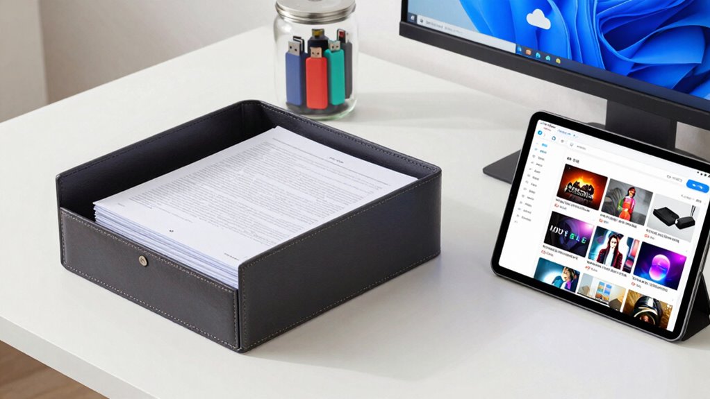 organized digital and physical storage