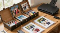 organized family scan storage
