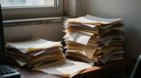 paper clutter increases security risk