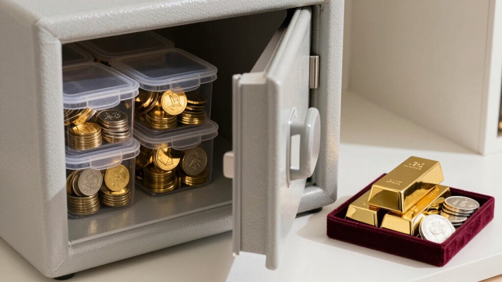 secure discreet metal storage