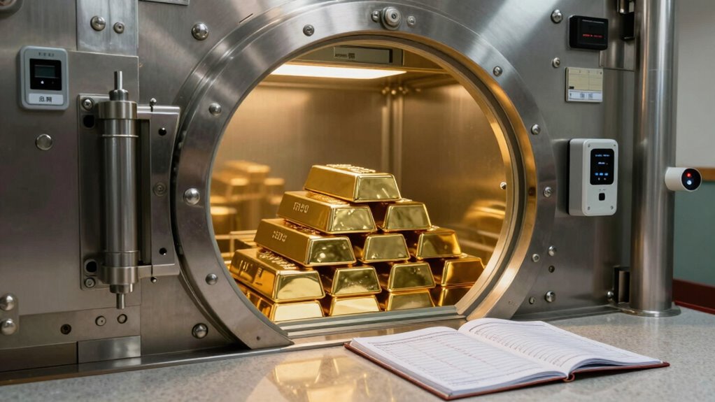 secure gold ira storage