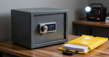securely store critical papers
