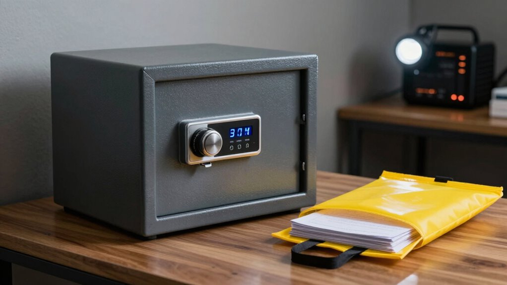securely store critical papers