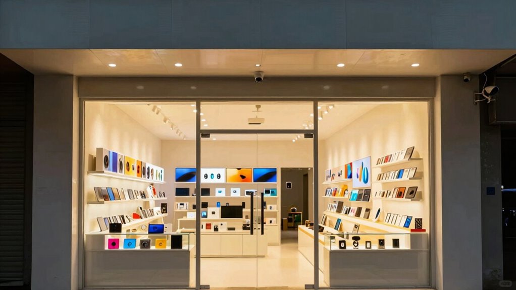 separate security and display
