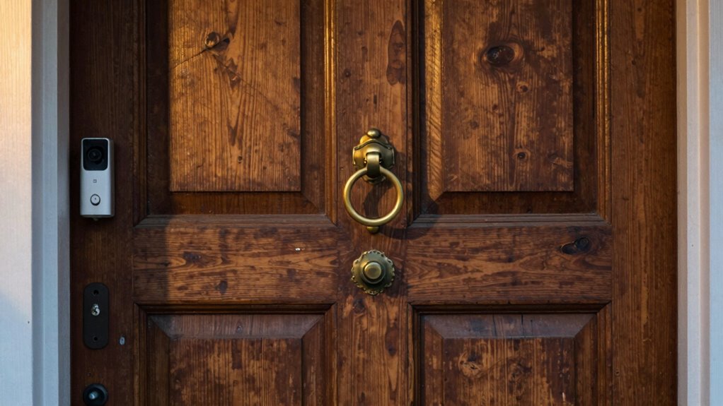 smart locks and visual deterrents