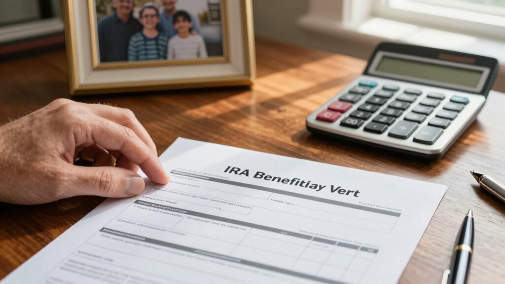 update ira beneficiary forms