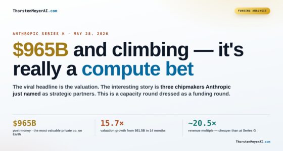 The Compute-Centric Vision Behind Anthropic’s $965B Series H