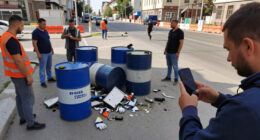 У місті Дніпро виявили незаконну утилізацію небезпечних промвідходів